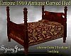 Antq 1900 Empire Bed Red