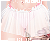 $K White Mini Skirt