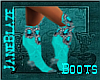 [JB] Teal Jewels Boots F