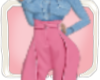 Z | Pink denim outfit