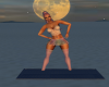 Yoga warm up mat