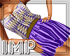 {IMP}Zag Dress - Purple