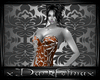 b bronze gala dress