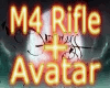 M4 Rifle with Avatar