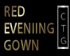 CTG RED    EVENING GOWN