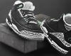 BLACK RETRO 3'S