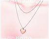 $K Heart Locket