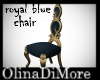 (OD) Royal blue chair