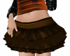 Copper brown skirt