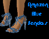 ~jr~Amazon Blue Sandals