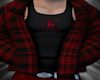CK Fur Coat/Tank [RED]