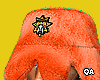 M.GLO Furry Hat [Orange]