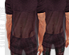 FIN/ Maroon Sheer OS.