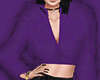 Fur Jacket Purplee