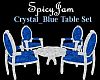 Crystal_Blue Table Set