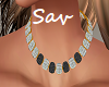 Diamond/Onyx Necklace