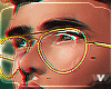 Gold GLASSES .