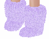Purple Fur  Boots