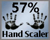 Hand Scale 57% M