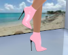 Short Pink Boots
