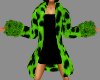 ! Le0pard fur(green)