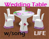 AV Wedding Table-w/song