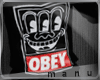 m' obey sweater'blk