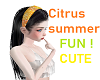 Citrus- thin kids hair