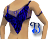 Hot! Bluberri top blue