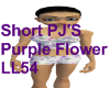 Short PJ'S Purple