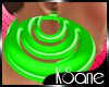 KS|Green|Earringz