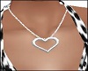 Silver  Heart Necklace