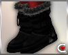 *SC-Fur Boots Black