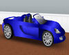 Animated Blue Sports Car