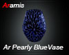 Ar Pearly Blue Vase