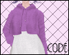 R~| Cute Sweater+ Crop |