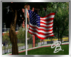 *B* Animatd US Flag Pole