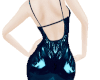 Blue Latex- Mini Dress