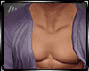 Open Shirt Lila