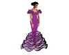 Purple Flamenco Dress
