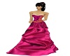 pink ball gown