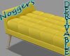 Bed End Couch Yellow