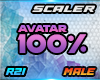 ^ Scaler Avatar 100% M