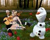 Lovers Springtime + Olaf