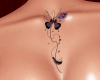 Lilac Butterfly Chest Ta