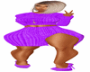 Knit Skirt Rll Purple