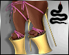 VIPER ~ Gold Pink Heels