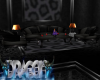 blk antique couch set