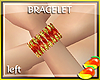 bracelet Garnet Orange L