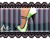 Ae - lace heels(pistacia